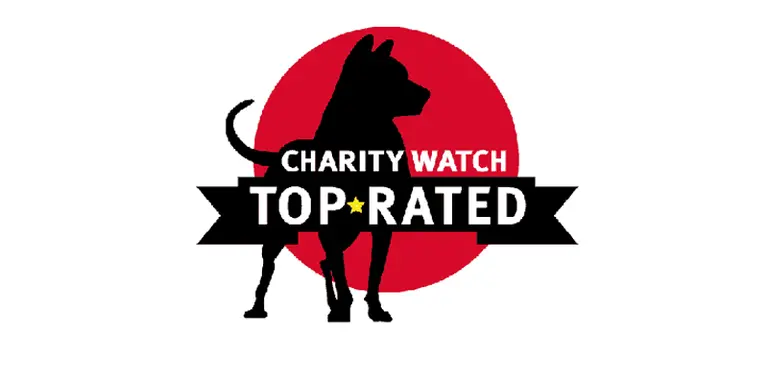 Top-rated charity recognition